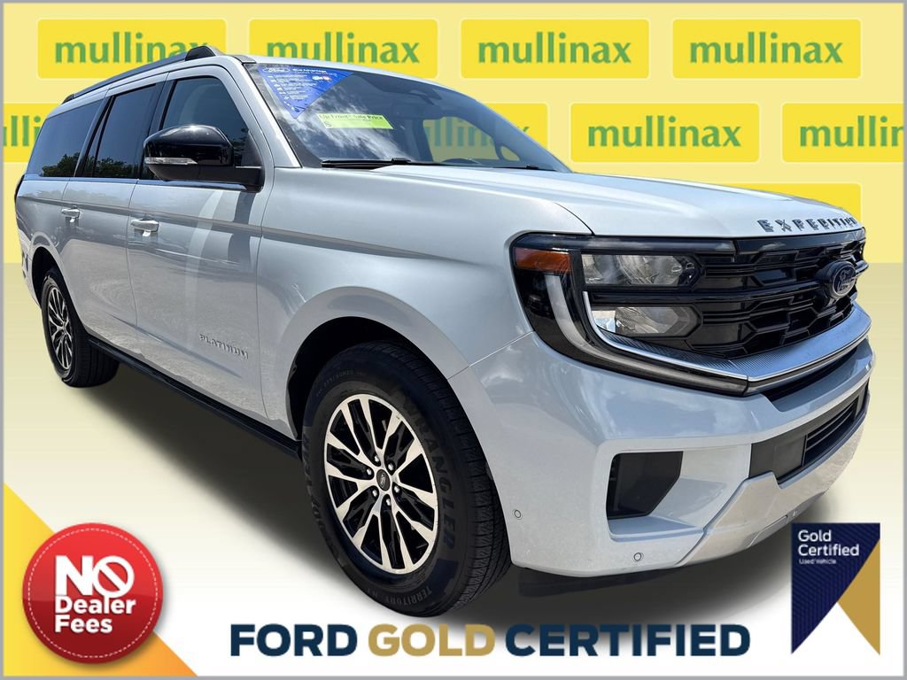 Certified 2025 Ford Expedition Max Platinum