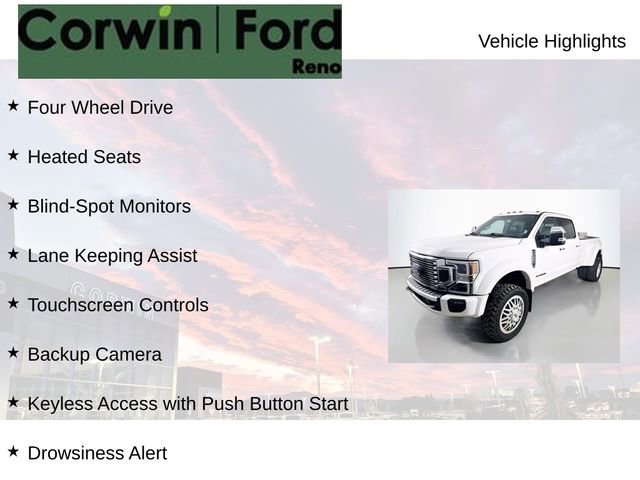 Certified 2020 Ford F450 Platinum w/ FX4 Off-Road Package image 2