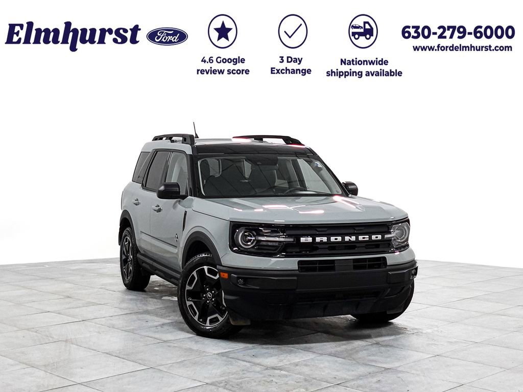 Certified 2023 Ford Bronco Sport Outer Banks w/ Tech Package