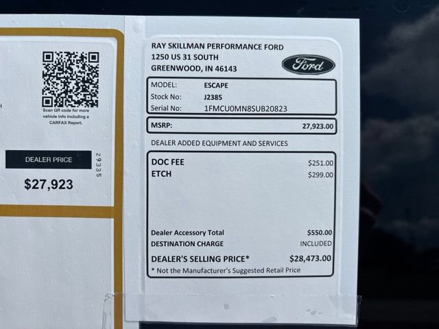 Certified 2025 Ford Escape ST-Line FWD image 3