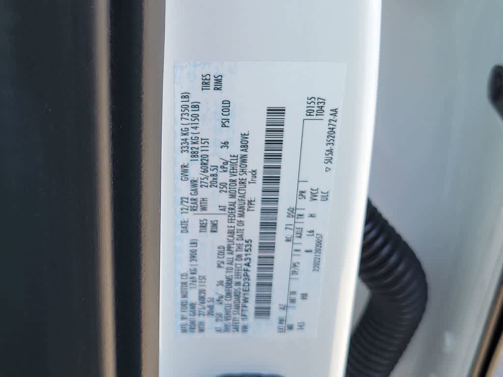 Certified 2023 Ford F150 Lariat w/ Equipment Group 502A High AWD/4WD image 17