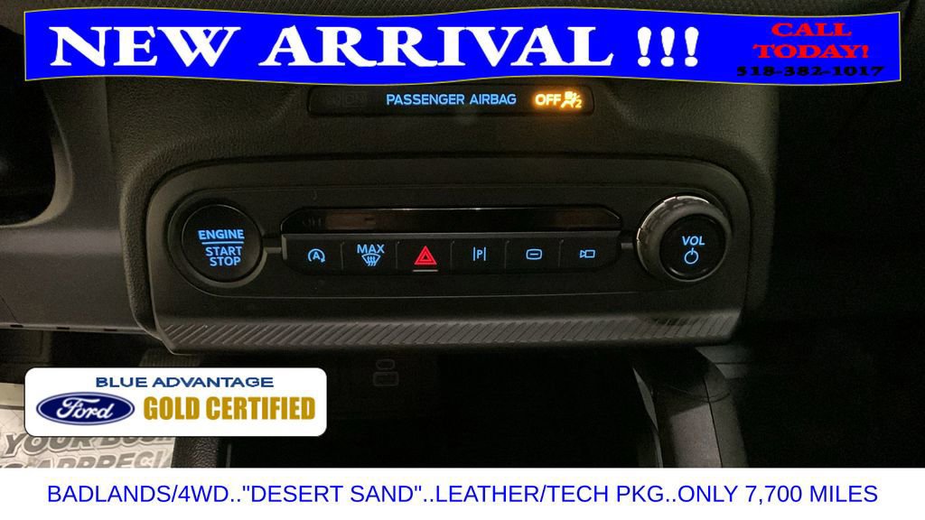 Certified 2025 Ford Bronco Sport Badlands w/ Badlands Tech Package image 42