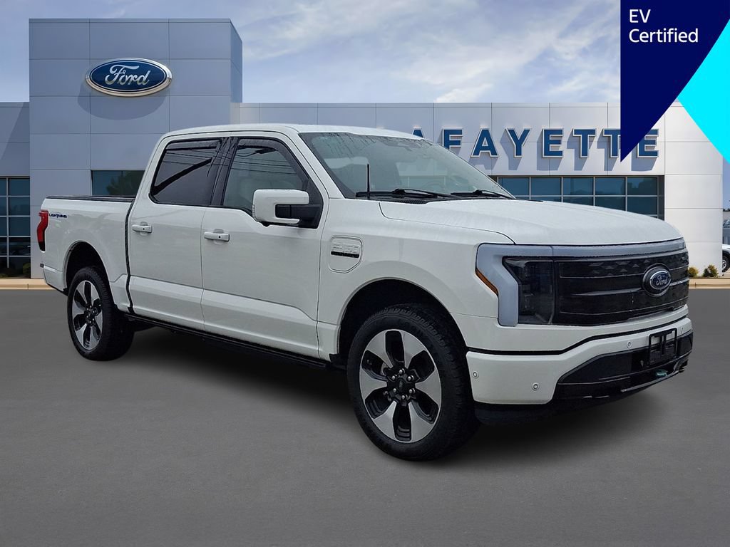 Certified 2023 Ford F150 Lightning Platinum