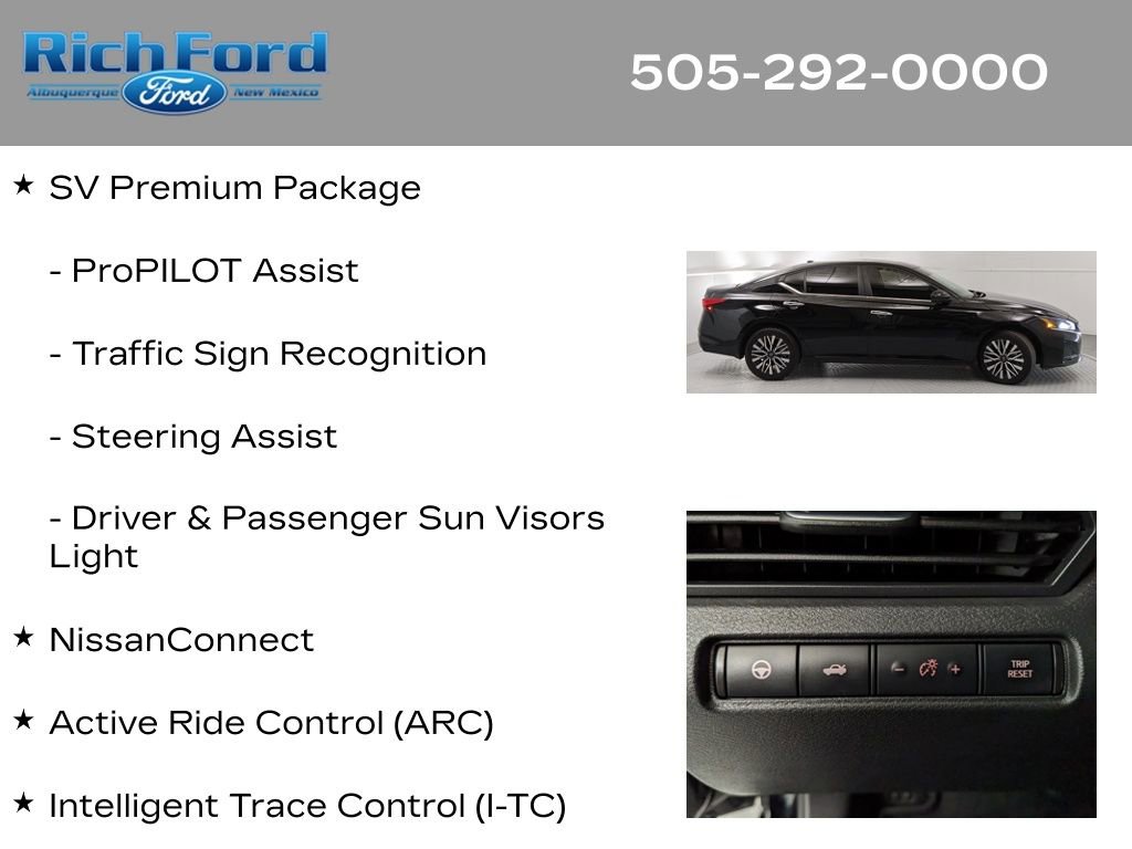 Used 2024 Nissan Altima 2.5 SV w/ SV Premium Package AWD/4WD image 25
