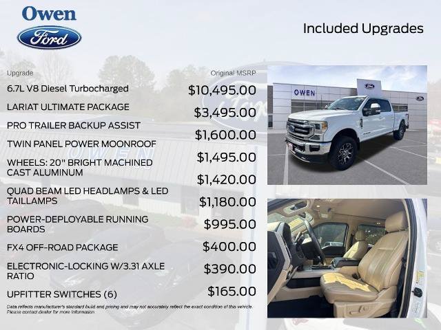 Certified 2020 Ford F250 Lariat w/ Lariat Ultimate Package AWD/4WD image 4