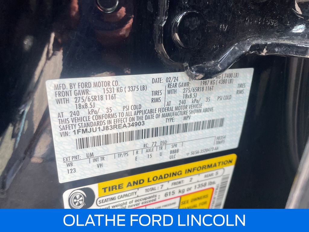 Certified 2024 Ford Expedition XLT AWD/4WD image 23