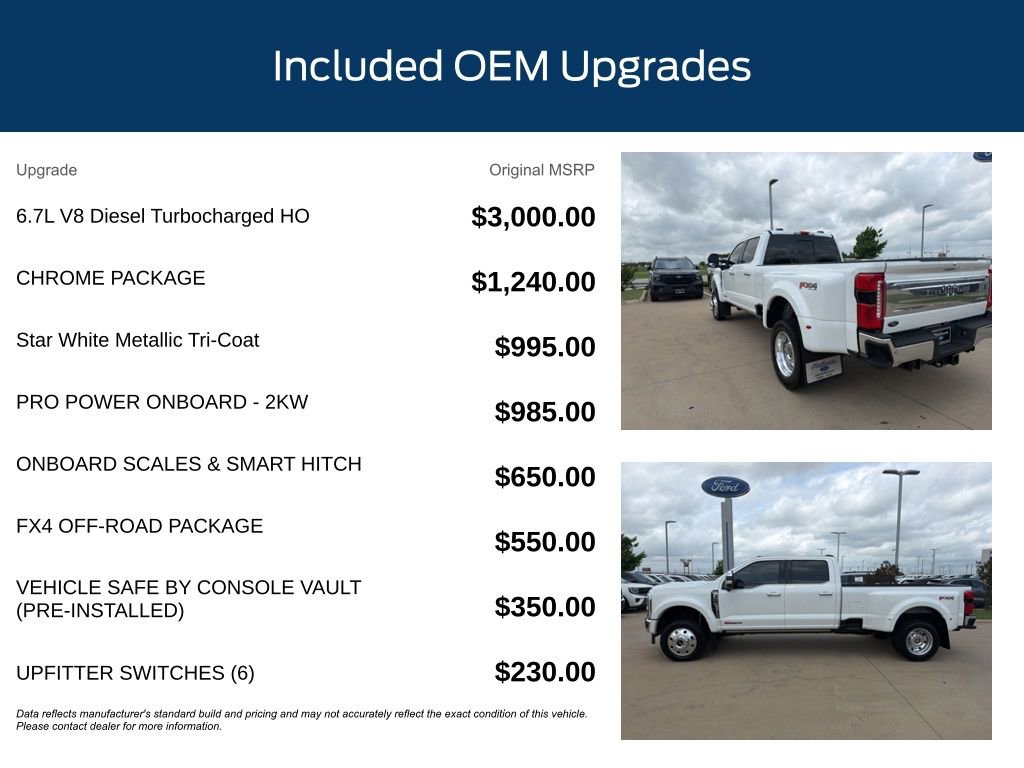Certified 2025 Ford F450 King Ranch w/ Chrome Package AWD/4WD image 11