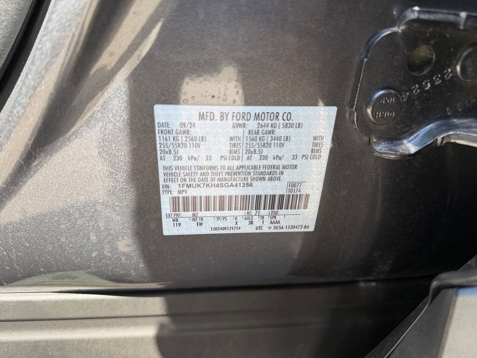 Certified 2025 Ford Explorer ST-Line w/ Premium Package RWD image 33