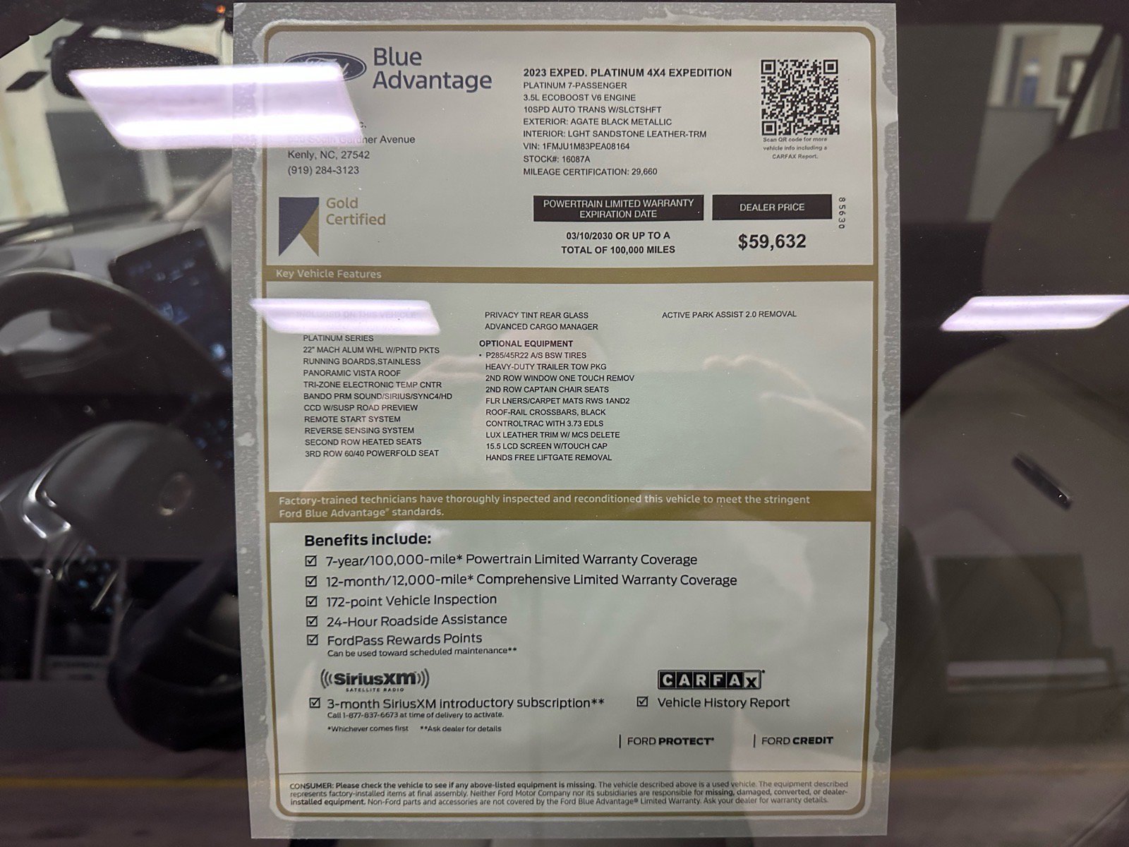 Certified 2023 Ford Expedition Platinum image 10