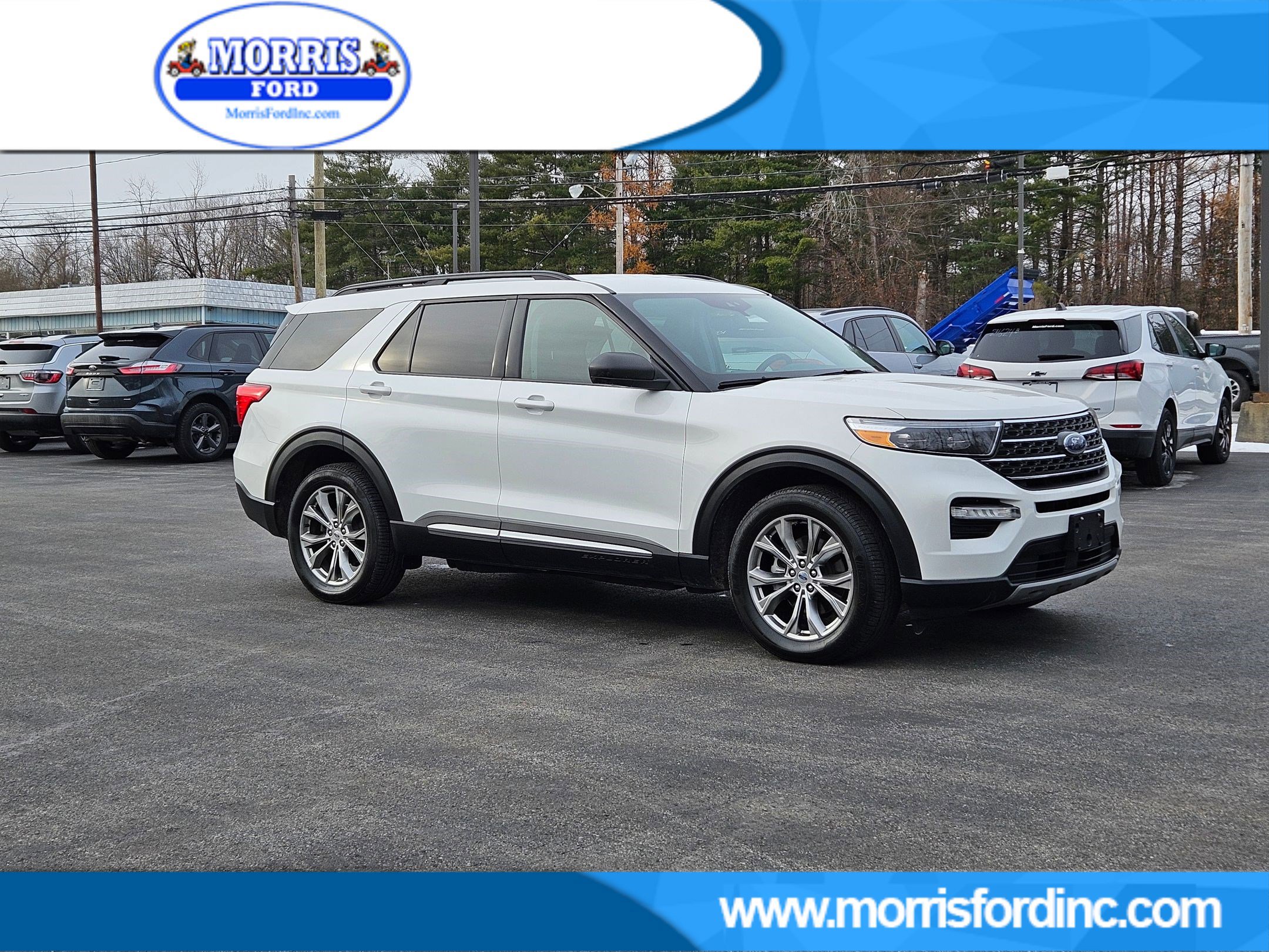 Certified 2022 Ford Explorer XLT w/ Equipment Group 202A image 1