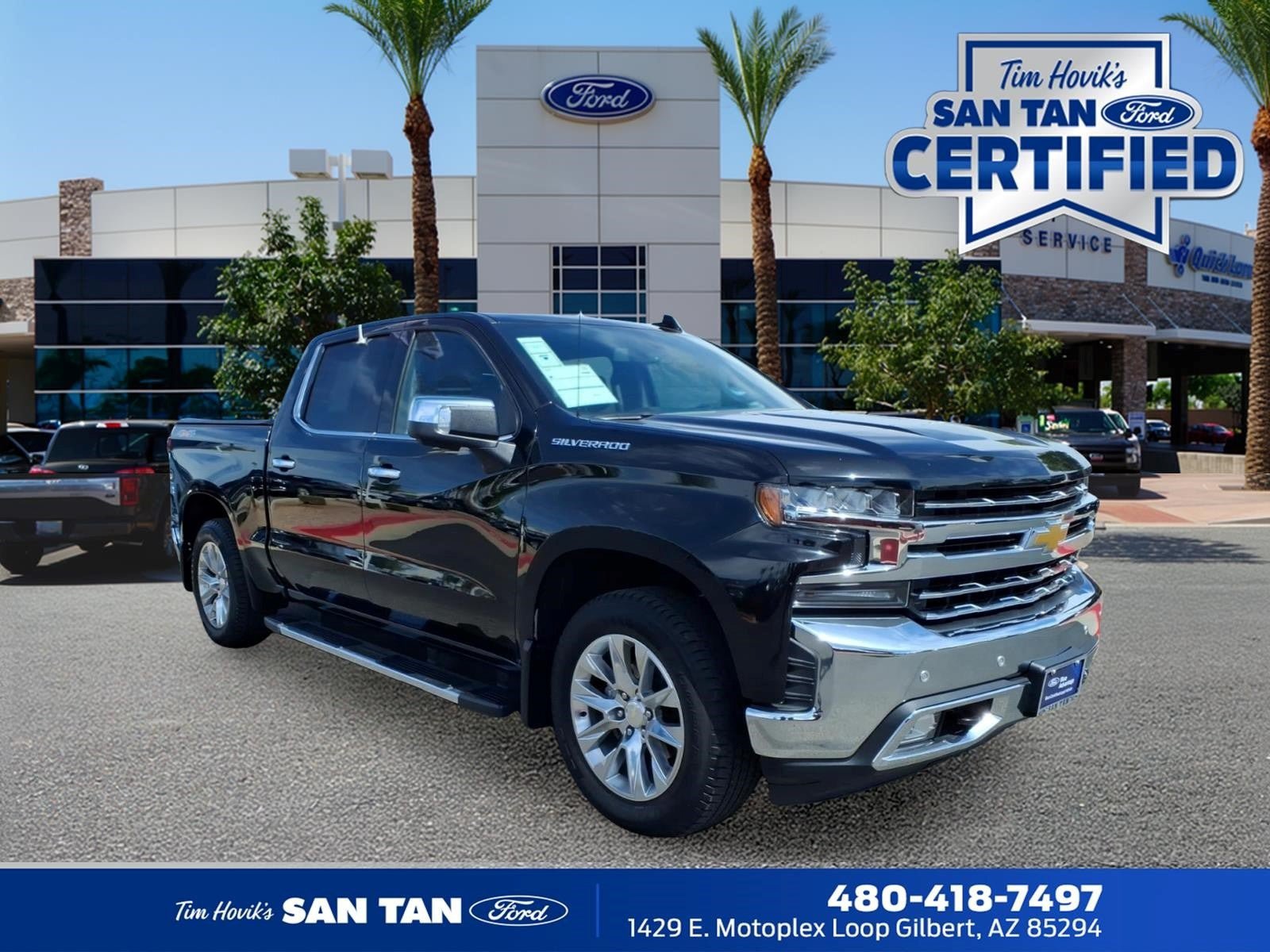 Used 2020 Chevrolet Silverado 1500 LTZ w/ LTZ Plus Package