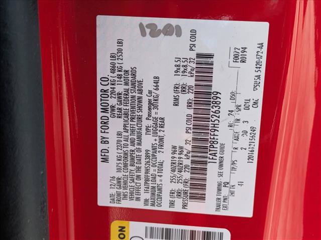 Certified 2017 Ford Mustang GT Premium RWD image 24