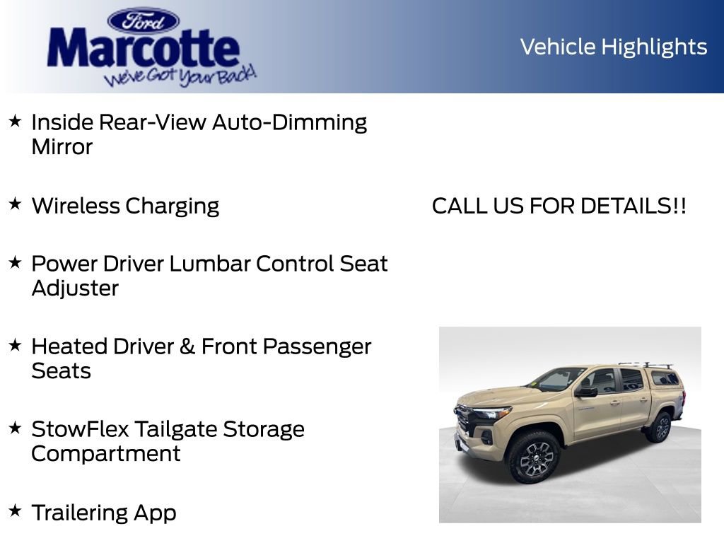 Used 2024 Chevrolet Colorado Z71 w/ Z71 Convenience Package 2 AWD/4WD image 37