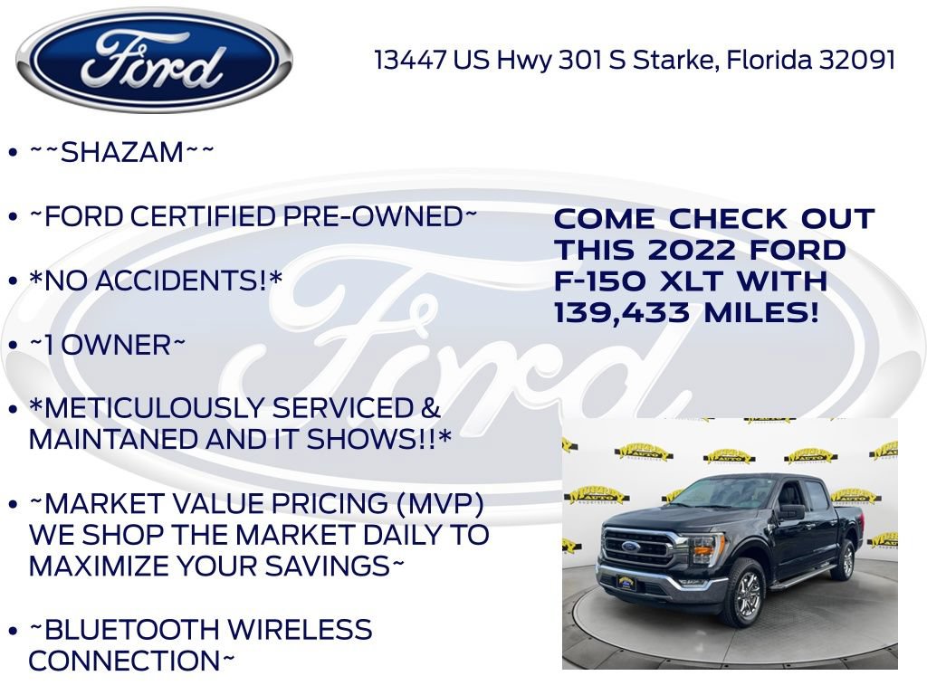 Certified 2022 Ford F150 XLT w/ Equipment Group 302A High AWD/4WD image 6