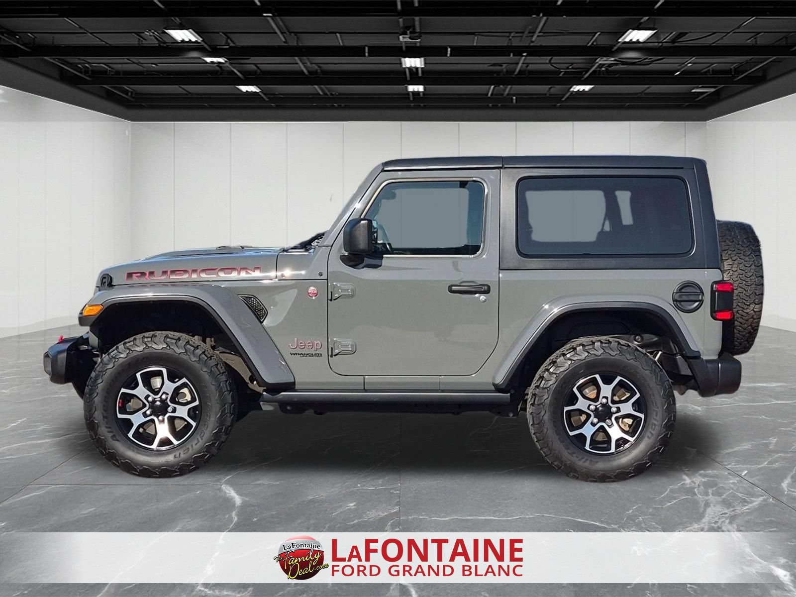 Used 2021 Jeep Wrangler Rubicon w/ Uconnect 4C Nav & Sound Group AWD/4WD image 2