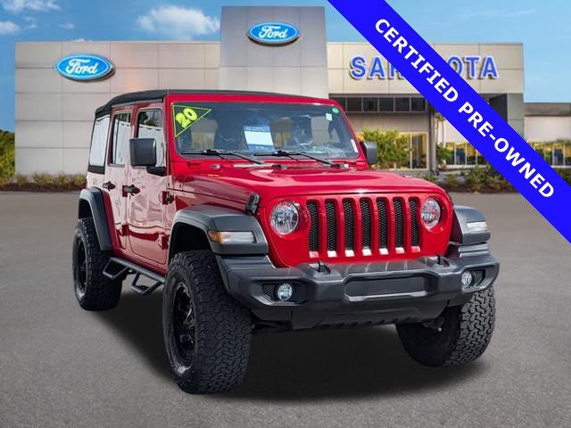 Used 2020 Jeep Wrangler Unlimited Sport S image 7