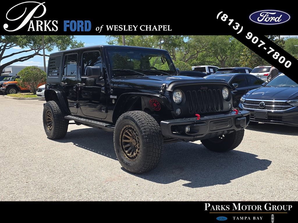 Used 2017 Jeep Wrangler Unlimited Rubicon AWD/4WD image 1
