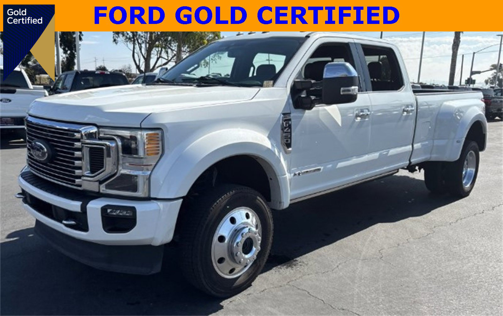 Certified 2022 Ford F450 Platinum w/ FX4 Off-Road Package