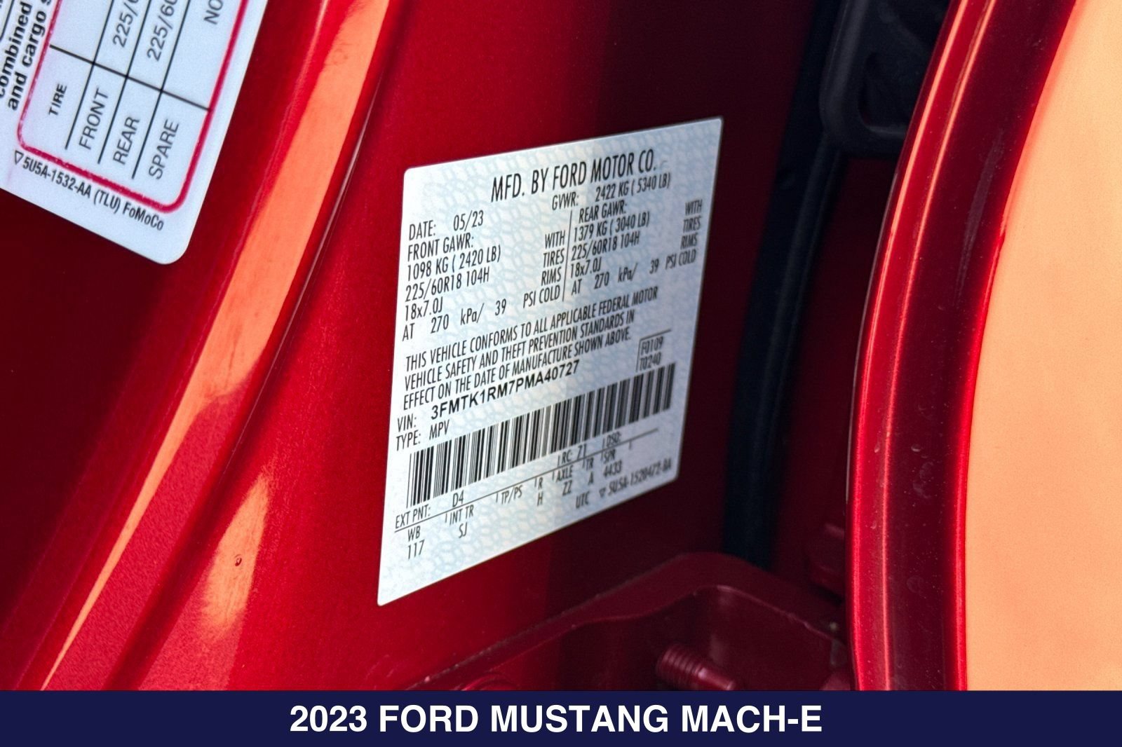 Certified 2023 Ford Mustang Mach-E Select RWD image 31