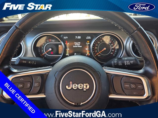 Used 2020 Jeep Wrangler Unlimited Sahara w/ Uconnect 4C Nav & Sound Group AWD/4WD image 26