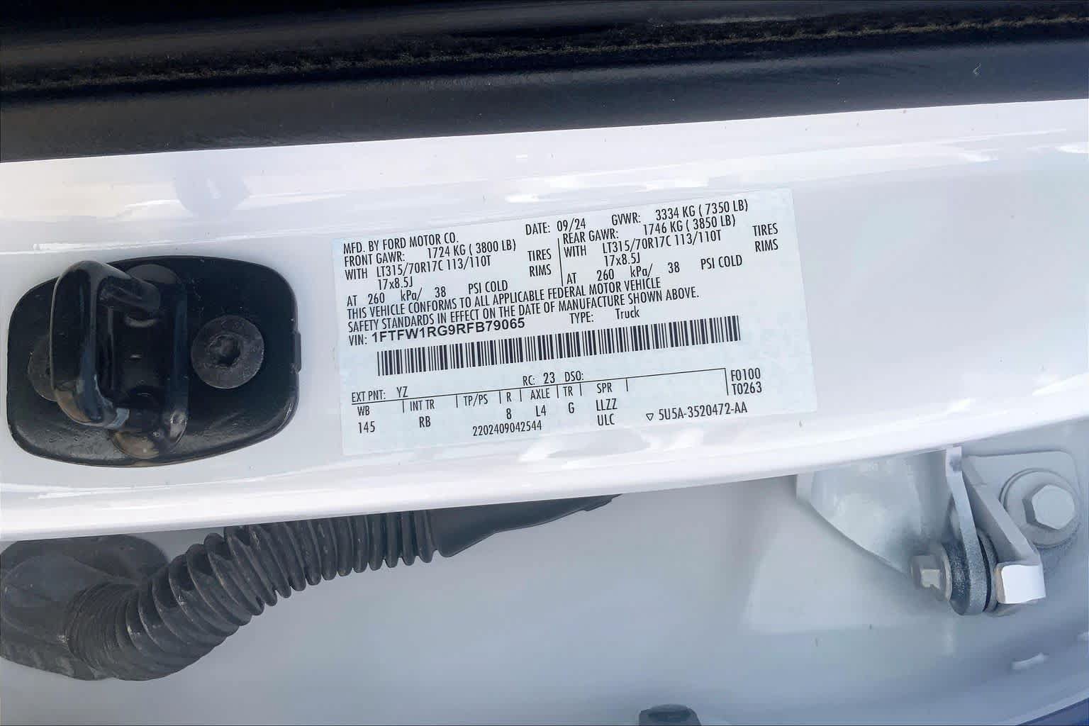 Certified 2024 Ford F150 Raptor AWD/4WD image 37