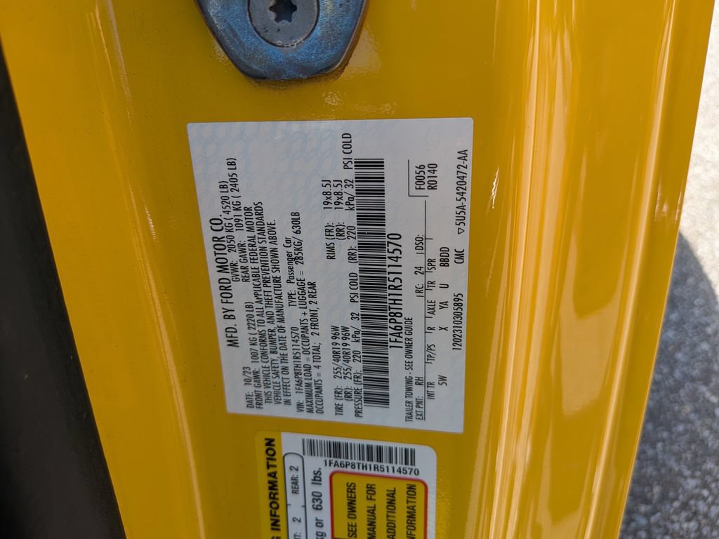 Certified 2024 Ford Mustang Premium RWD image 33