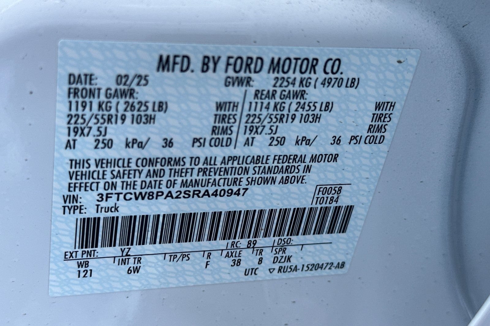Certified 2025 Ford Maverick Lobo AWD/4WD image 27