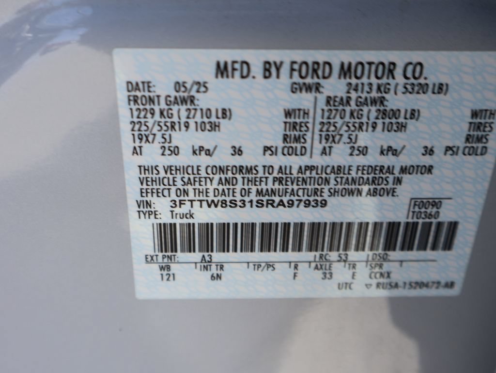Certified 2025 Ford Maverick Lariat AWD/4WD image 40