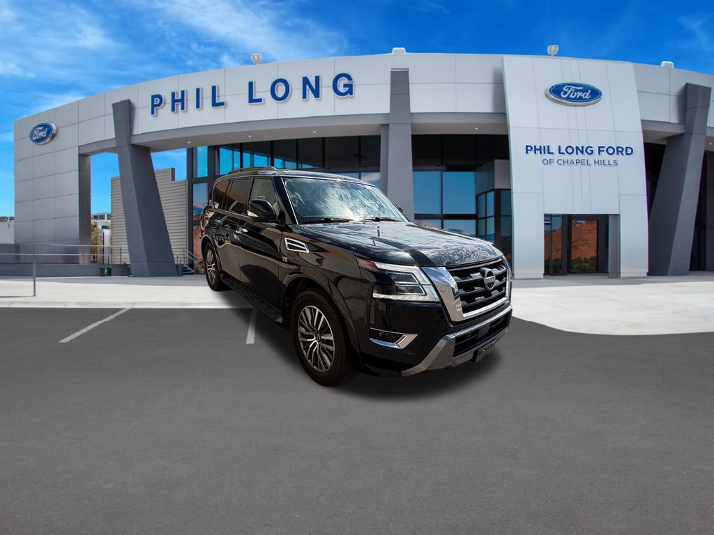 Used 2021 Nissan Armada SL w/ Captain's Chairs Package AWD/4WD image 9