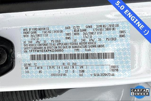 Certified 2023 Ford F150 XLT w/ Equipment Group 301A Mid image 36