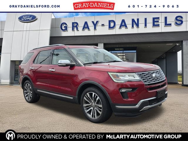 Certified 2018 Ford Explorer Platinum