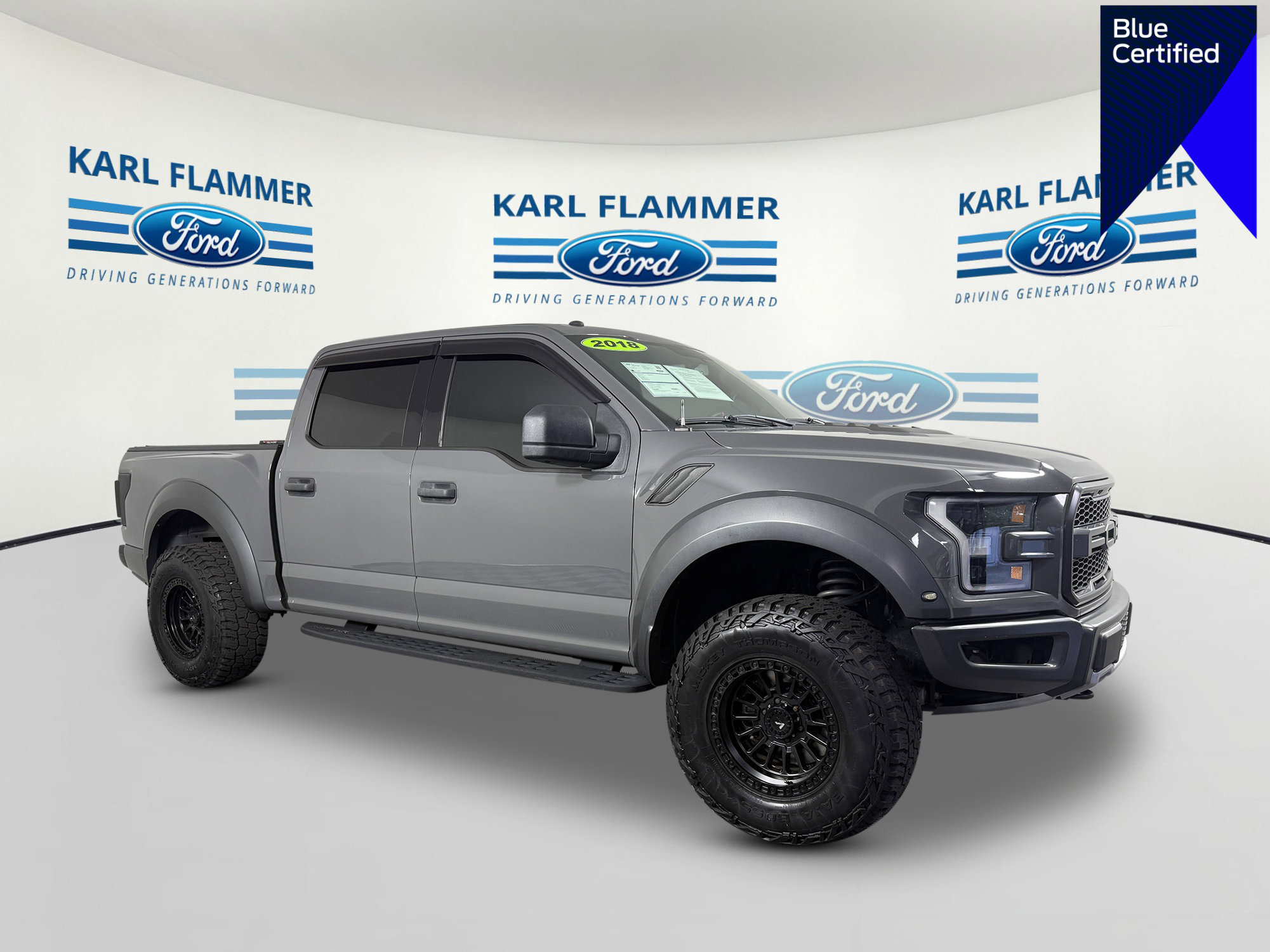 Certified 2018 Ford F150 Raptor w/ Equipment Group 801A Mid