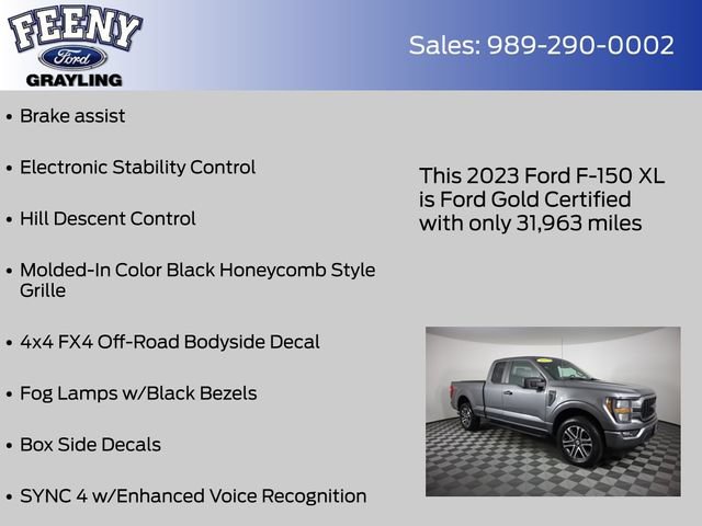 Certified 2023 Ford F150 XL w/ STX Appearance Package AWD/4WD image 24