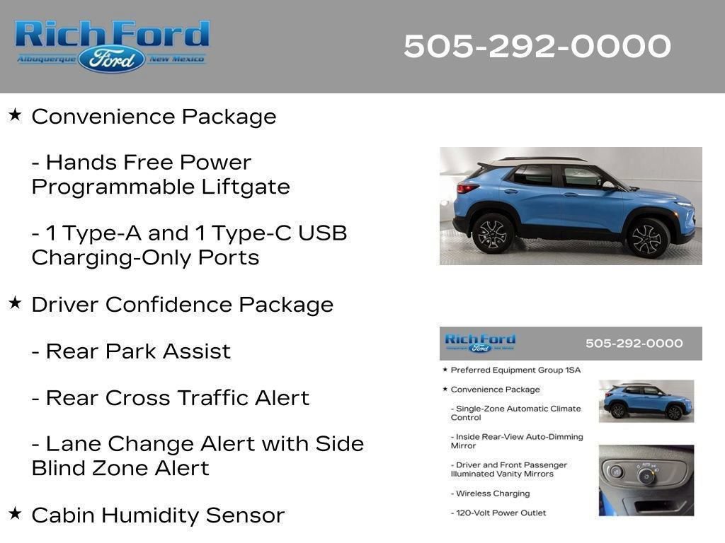 Used 2025 Chevrolet TrailBlazer ACTIV w/ Convenience Package AWD/4WD image 74