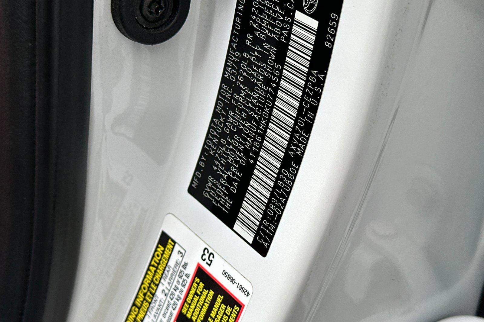 Used 2019 Toyota Camry XSE FWD image 32