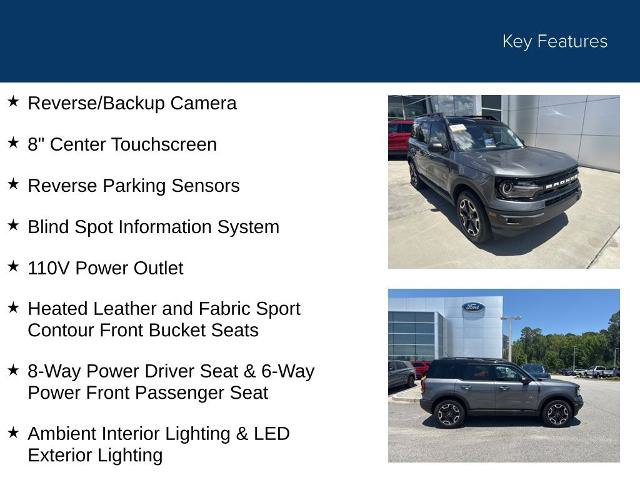 Certified 2024 Ford Bronco Sport Outer Banks AWD/4WD image 27