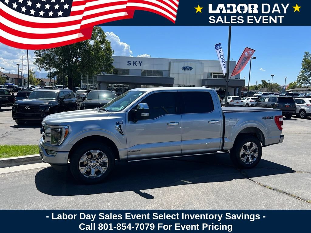 Certified 2023 Ford F150 Platinum w/ Equipment Group 701A High AWD/4WD image 1