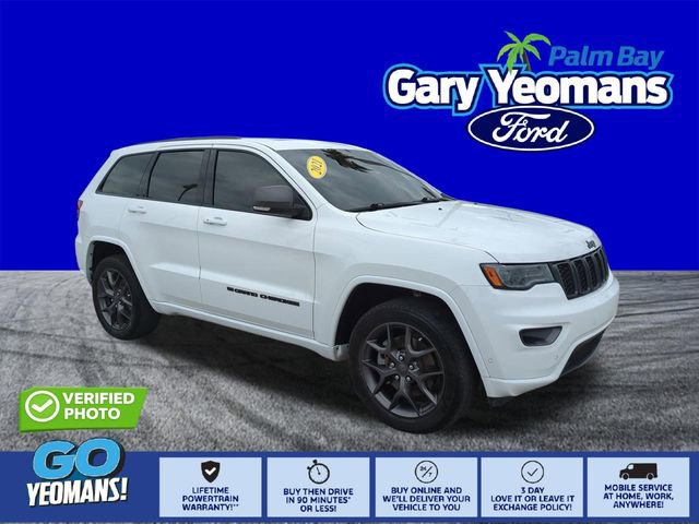 Used 2021 Jeep Grand Cherokee Limited w/ Quick Order Package 2GK 80th