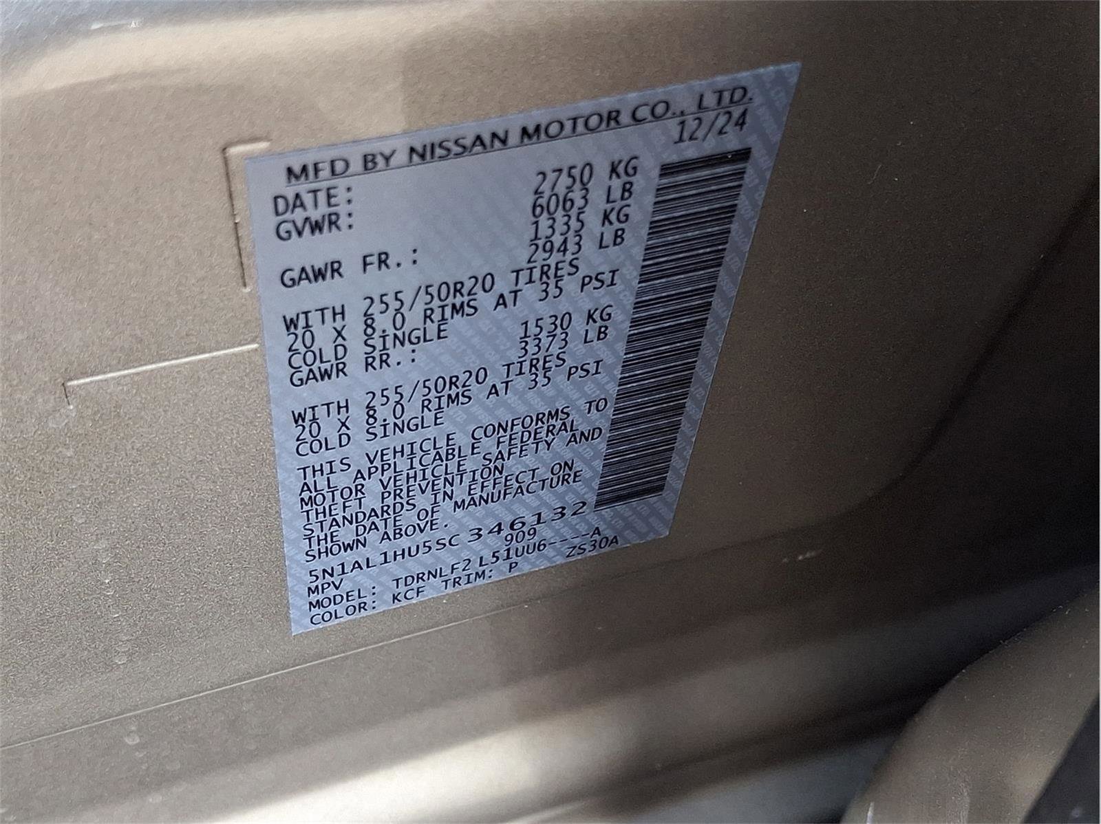 Used 2025 INFINITI QX60 Autograph w/ Cargo Package image 11