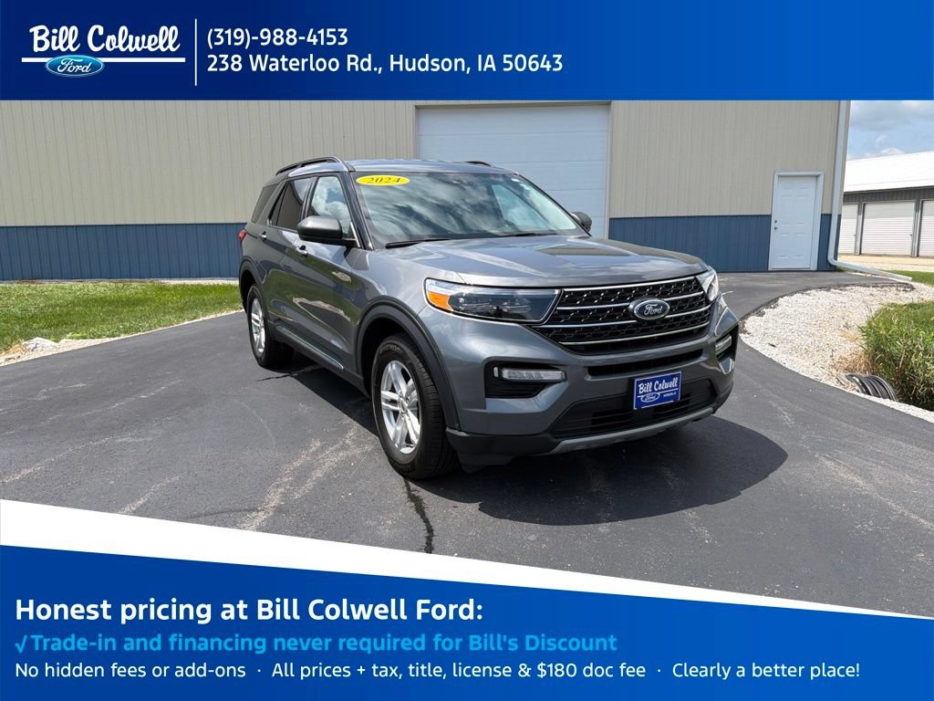 Certified 2024 Ford Explorer XLT w/ Equipment Group 202A