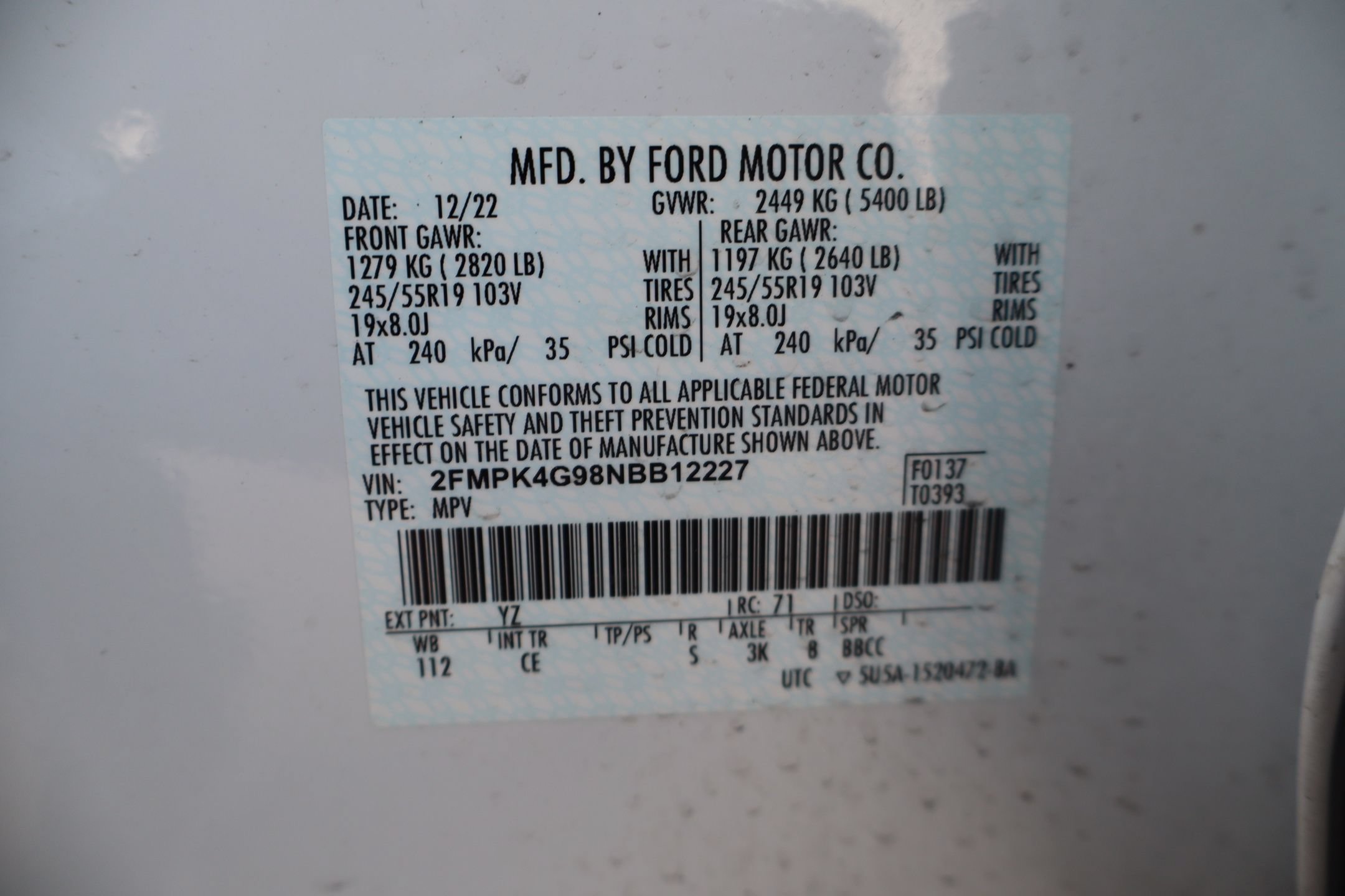 Certified 2022 Ford Edge SE w/ Black Appearance Package AWD/4WD image 31