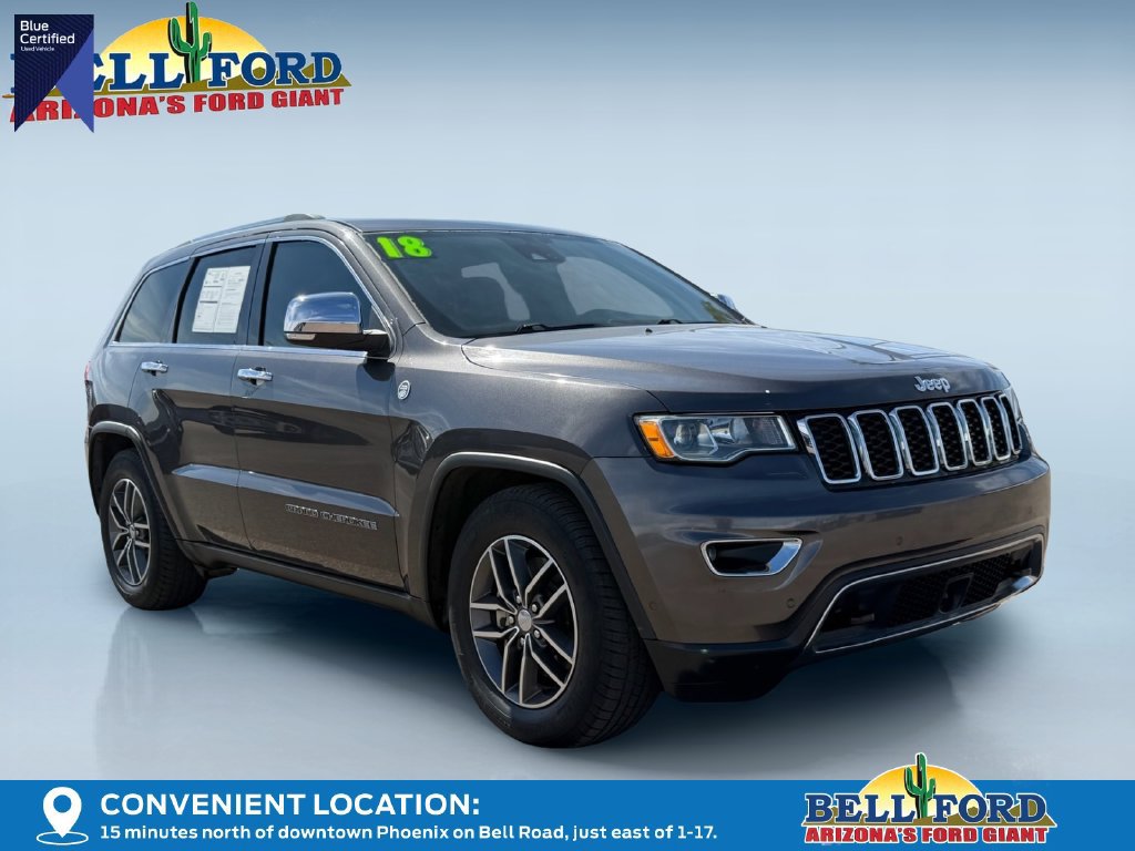 Used 2018 Jeep Grand Cherokee Limited AWD/4WD image 4