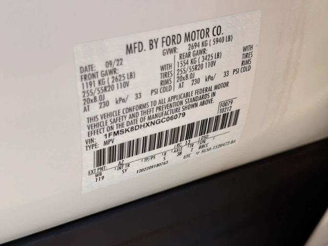 Certified 2022 Ford Explorer XLT w/ Equipment Group 202A AWD/4WD image 38
