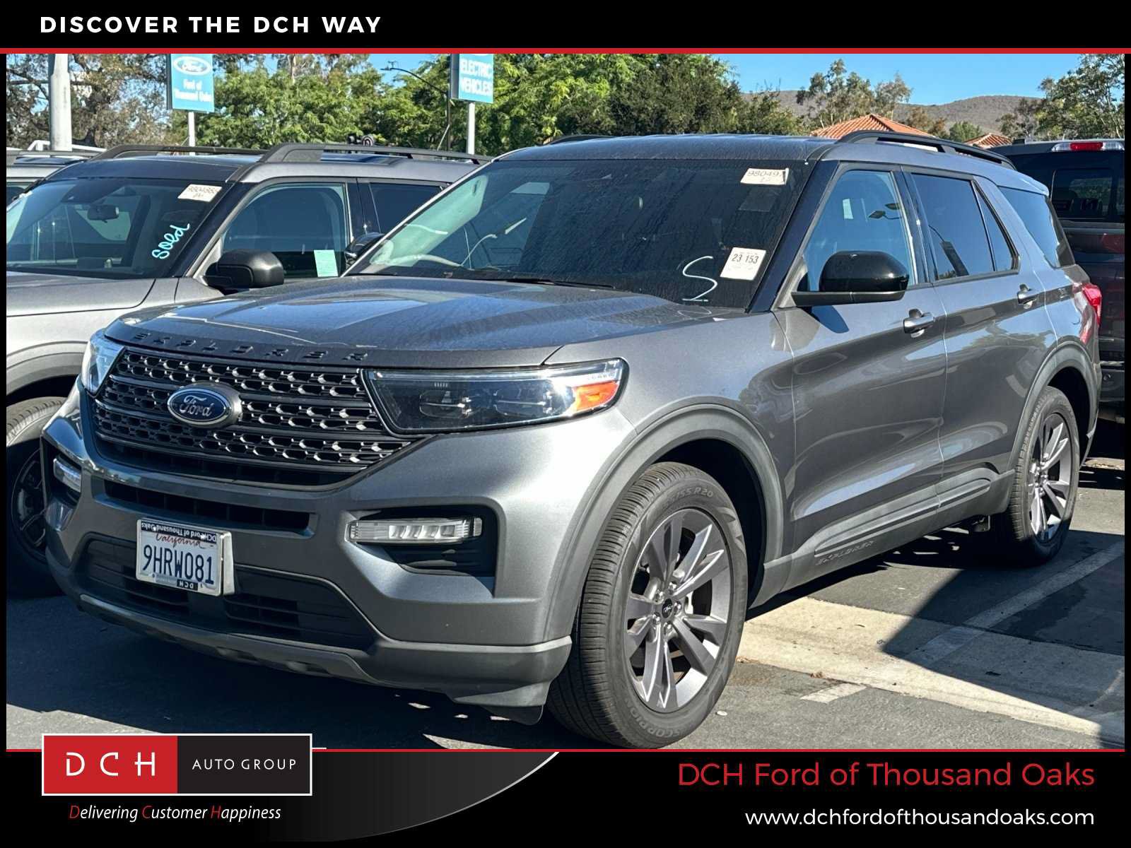 Certified 2023 Ford Explorer XLT w/ Equipment Group 202A