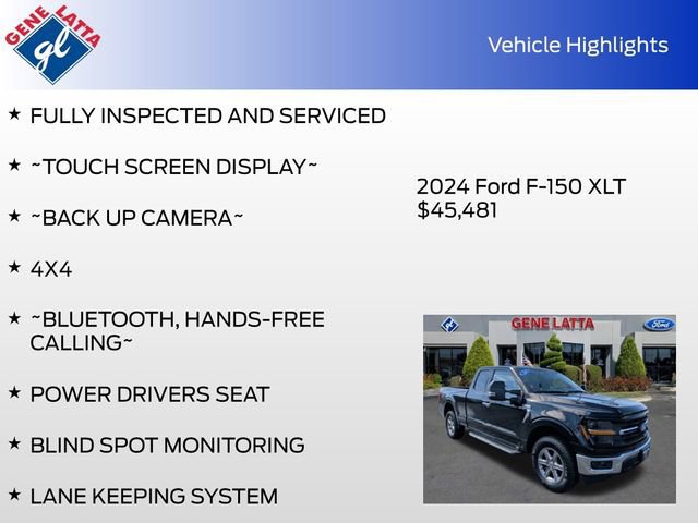 Certified 2024 Ford F150 XLT w/ Tow/Haul Package image 32