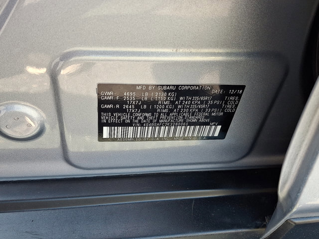 Used 2019 Subaru Outback 2.5i Premium w/ Popular Package #2 AWD/4WD image 27