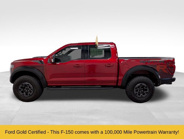 Certified 2025 Ford F150 Raptor w/ Equipment Group 803A Raptor R