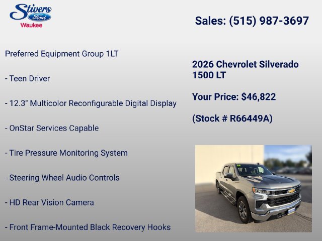 Used 2026 Chevrolet Silverado 1500 LT w/ All Star Edition Plus AWD/4WD image 28