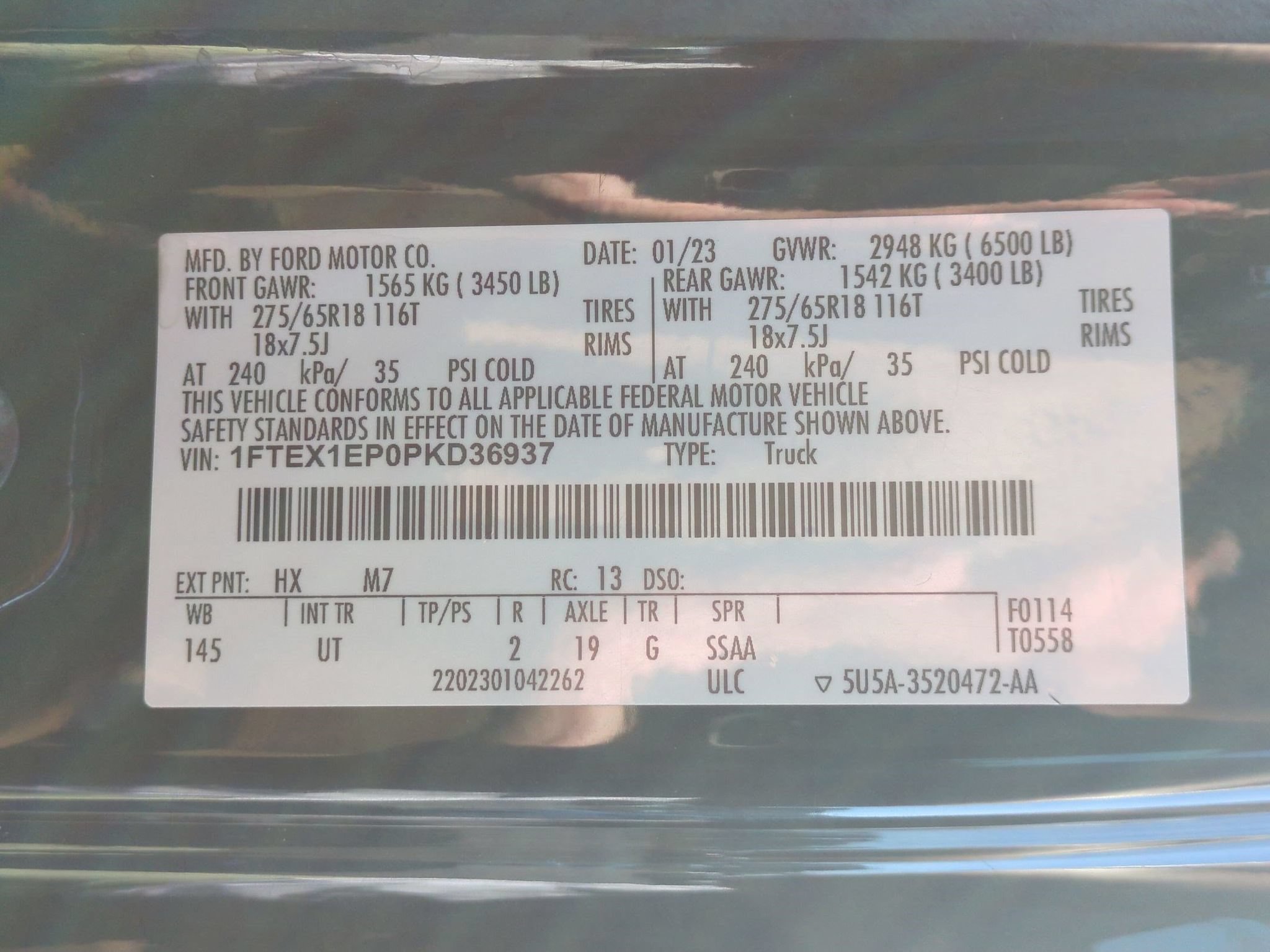 Certified 2023 Ford F150 XLT w/ Equipment Group 302A High AWD/4WD image 28