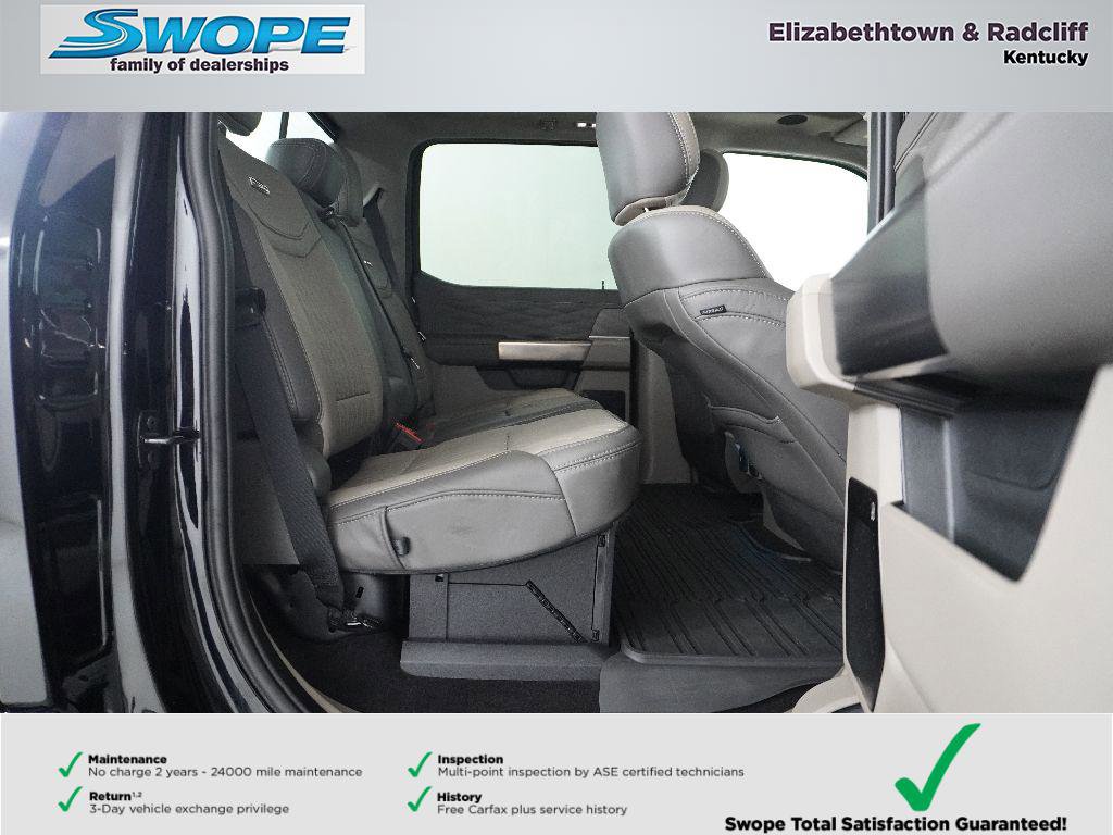 Certified 2025 Ford F150 Platinum w/ Equipment Group 703A Plus image 11